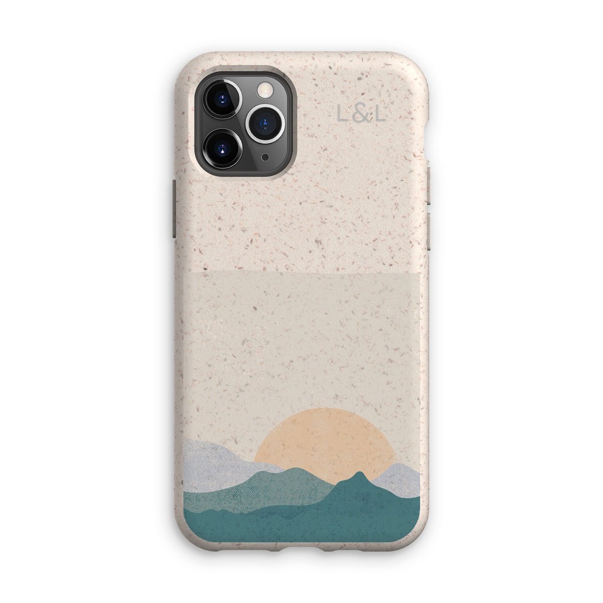 Sunset over the mountain Eco Phone Case - Loam & Lore