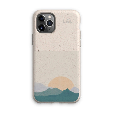Sunset over the mountain Eco Phone Case - Loam & Lore