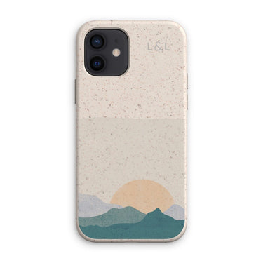 Sunset over the mountain Eco Phone Case - Loam & Lore