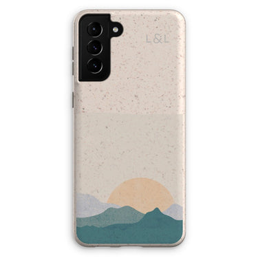 Sunset over the mountain Eco Phone Case - Loam & Lore