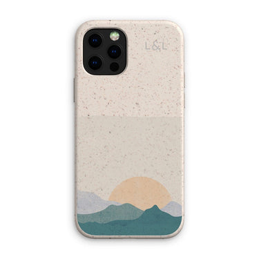 Sunset over the mountain Eco Phone Case - Loam & Lore