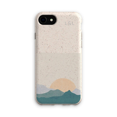 Sunset over the mountain Eco Phone Case - Loam & Lore