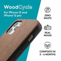 Thumbnail for Walnut iPhone 12 or 12 Pro Wood Phone Case with Eco Friendly Shell - Loam & Lore