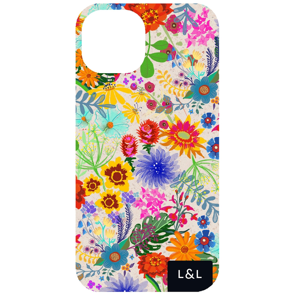 Floral Pattern Eco Phone Case