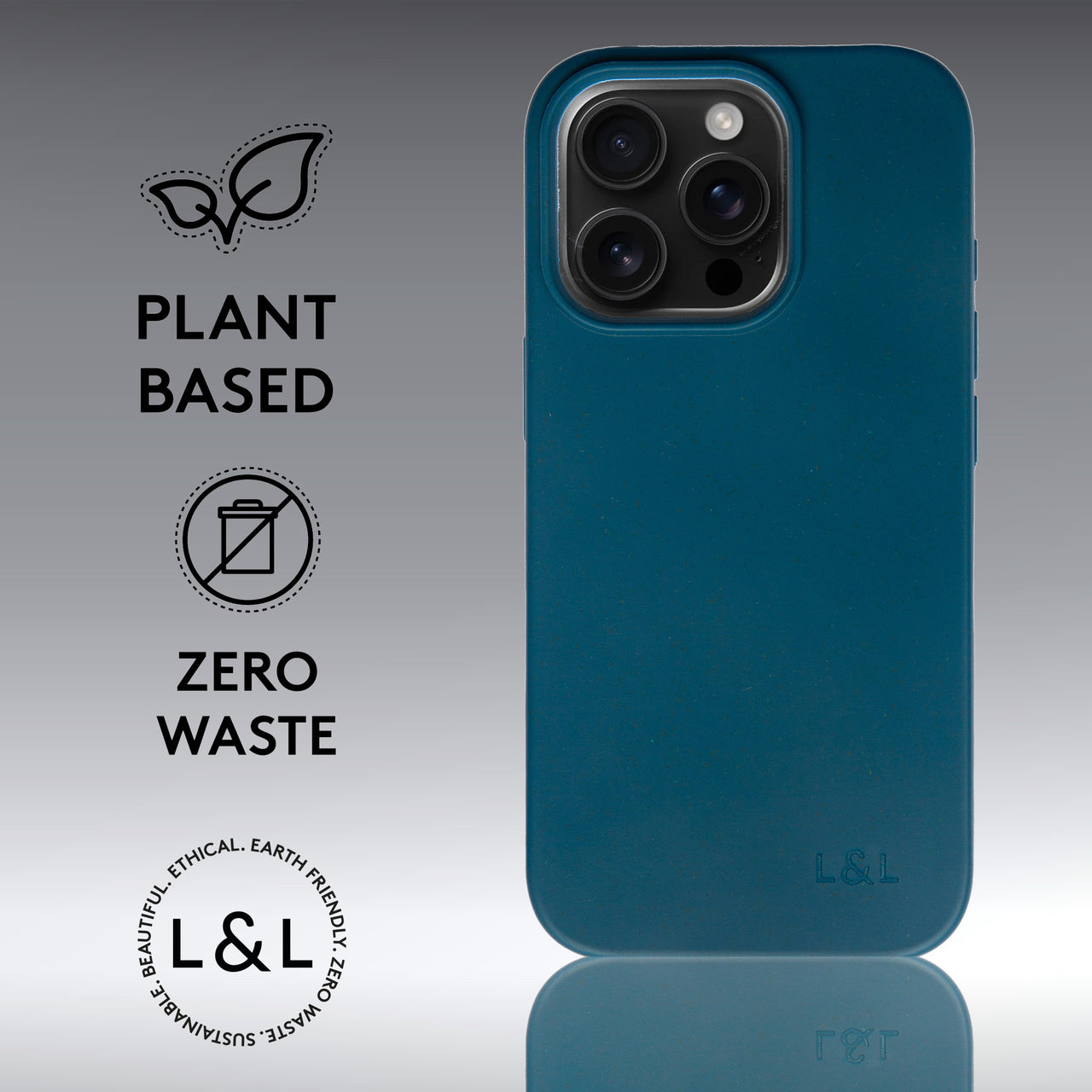 Biodegradable iPhone 16 Pro Blue