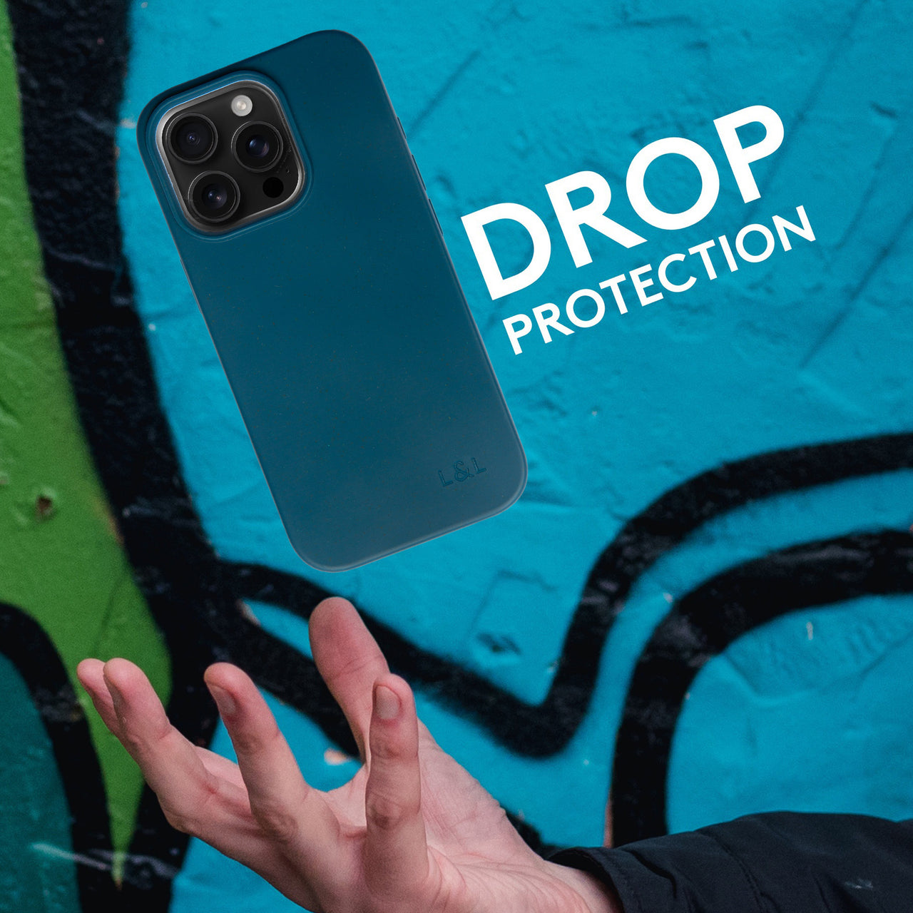 Biodegradable iPhone 16 Pro Blue