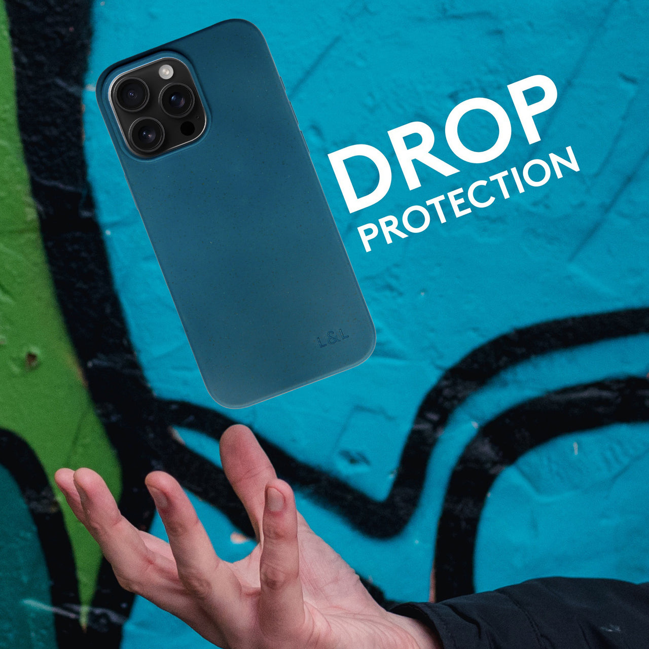 Biodegradable iPhone 16 Pro Max Blue