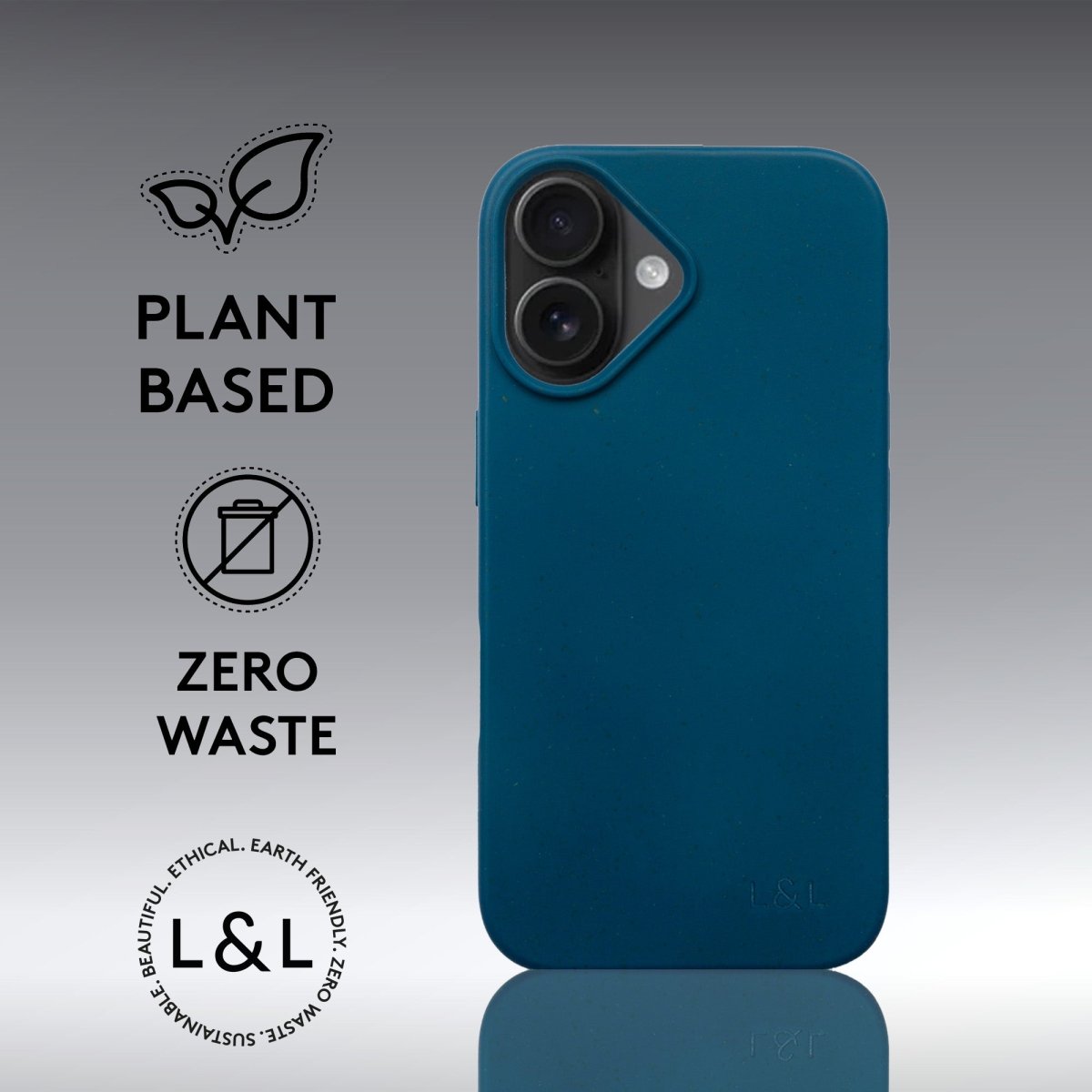 Biodegradable iPhone 16 Blue - Loam & Lore