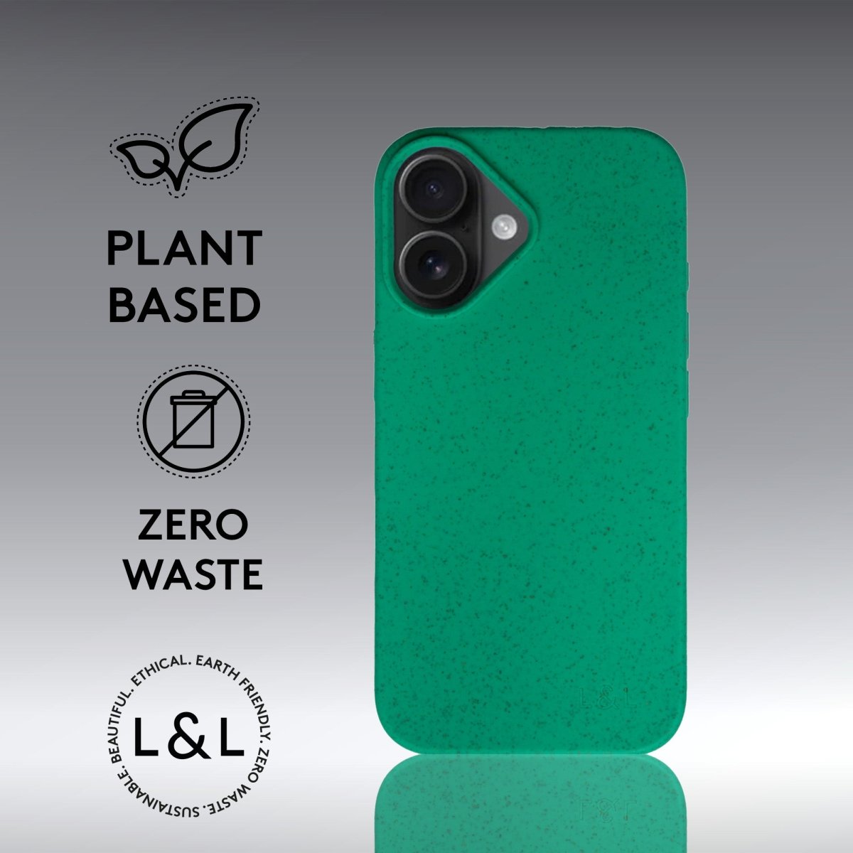 Biodegradable iPhone 16 Mint - Loam & Lore