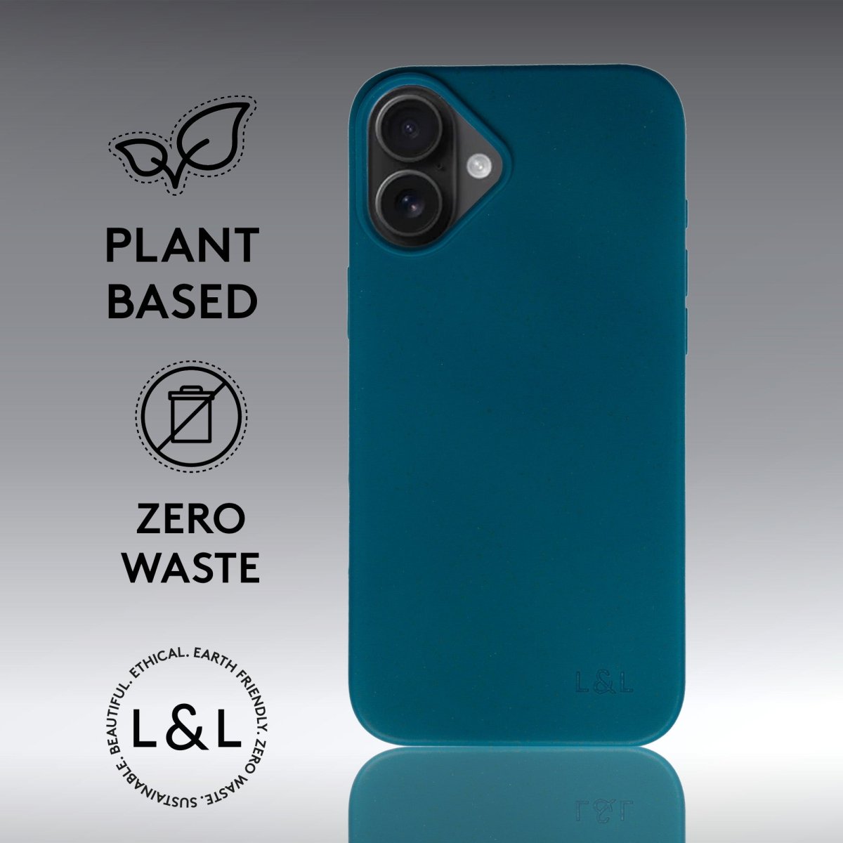 Biodegradable iPhone 16 Plus Blue - Loam & Lore