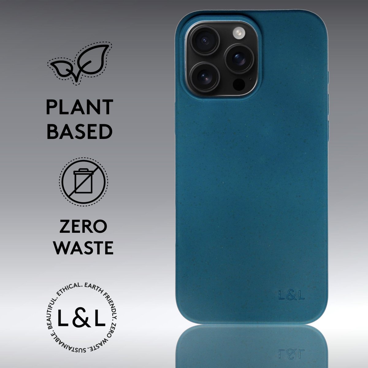 Biodegradable iPhone 16 Pro Max Blue - Loam & Lore