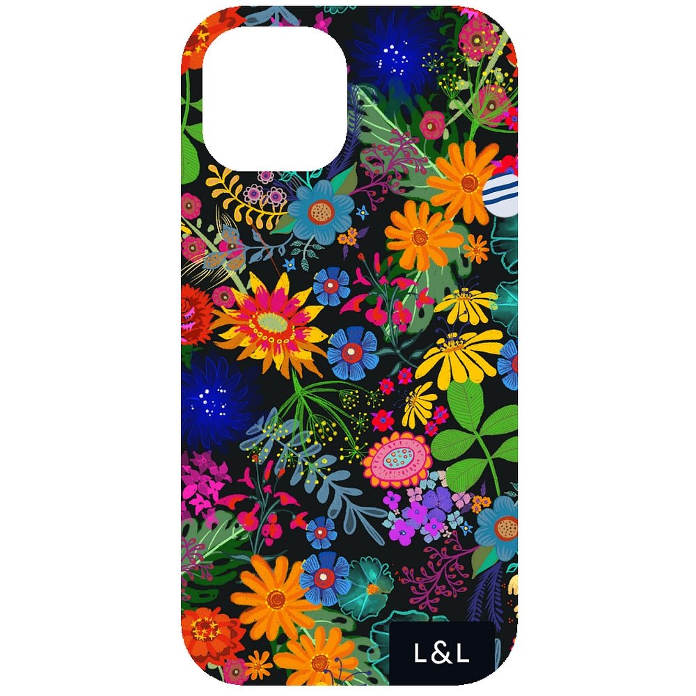 Dark Floral Eco Phone Case Loam & Lore Dark Floral Eco Phone Case Loam & Lore