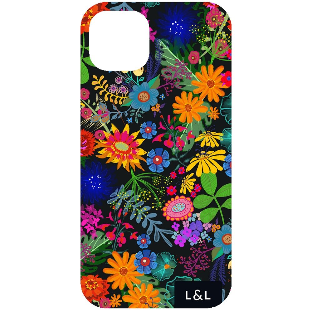 Dark Floral Eco Phone Case - Loam & Lore