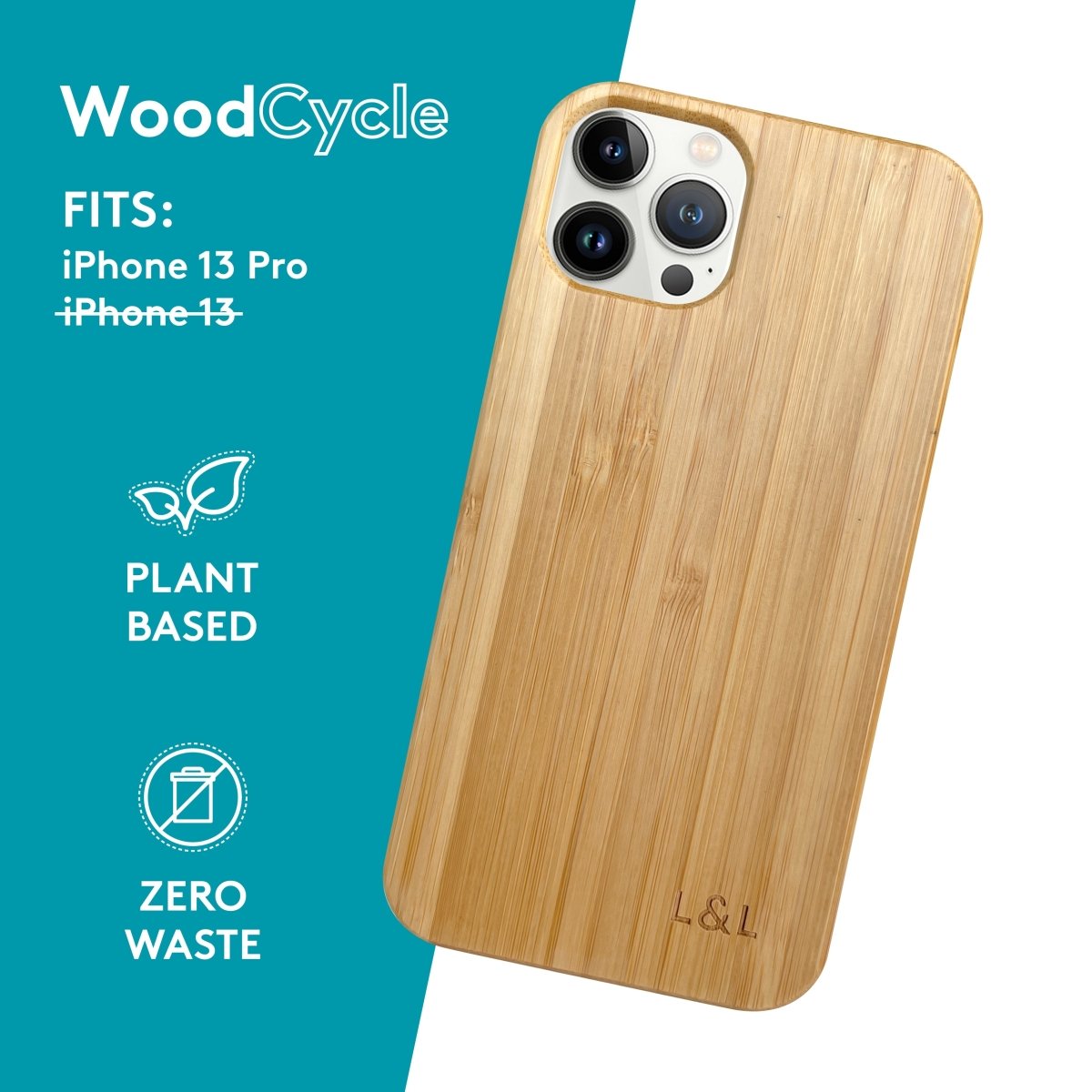 Eco Friendly Bamboo iPhone 13 Pro Case - Loam & Lore