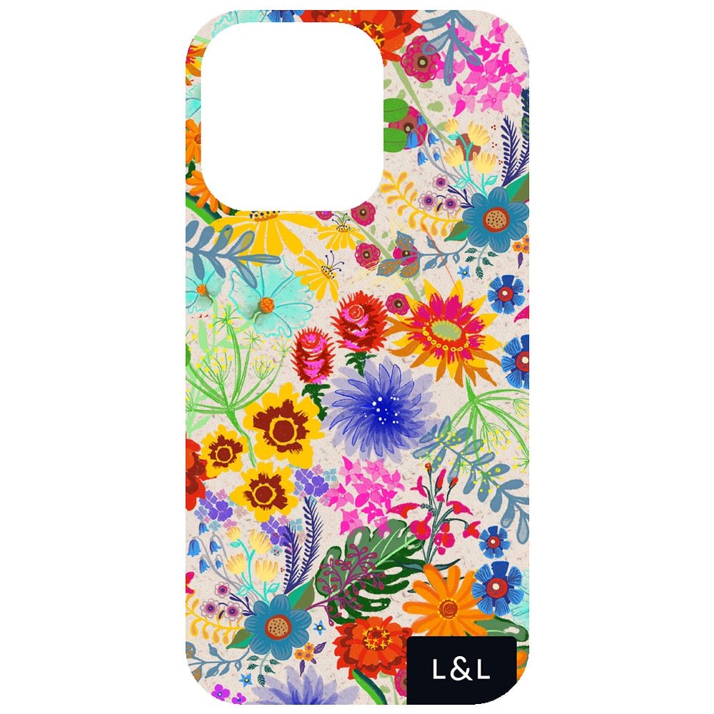 Floral Pattern Eco Phone Case - Loam & Lore