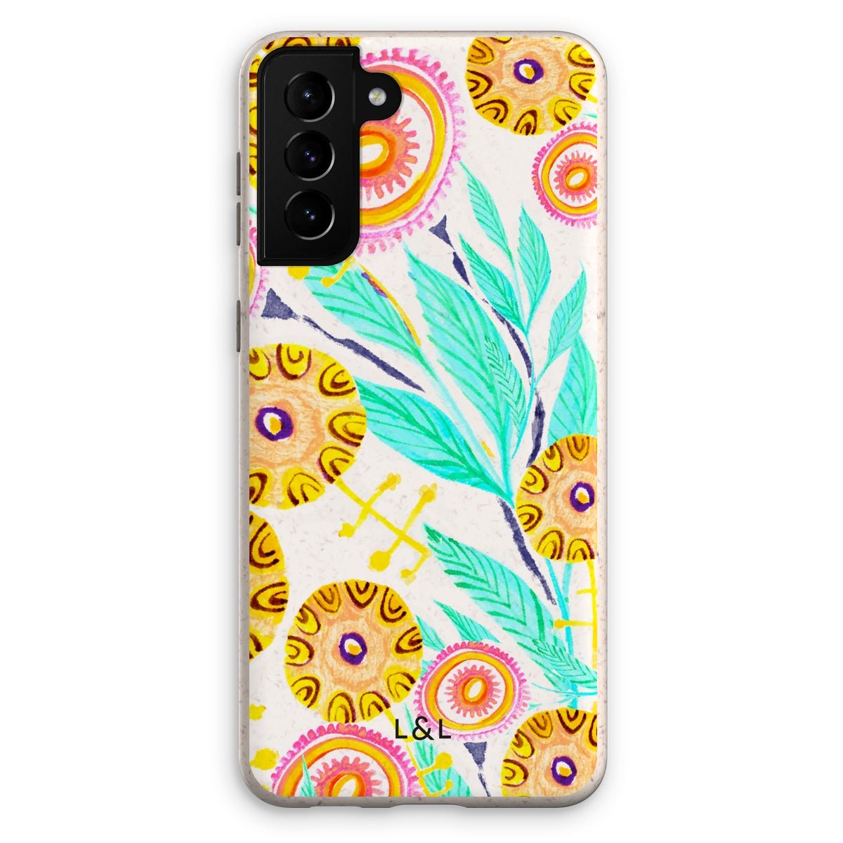 Floral Pattern Eco Phone Case