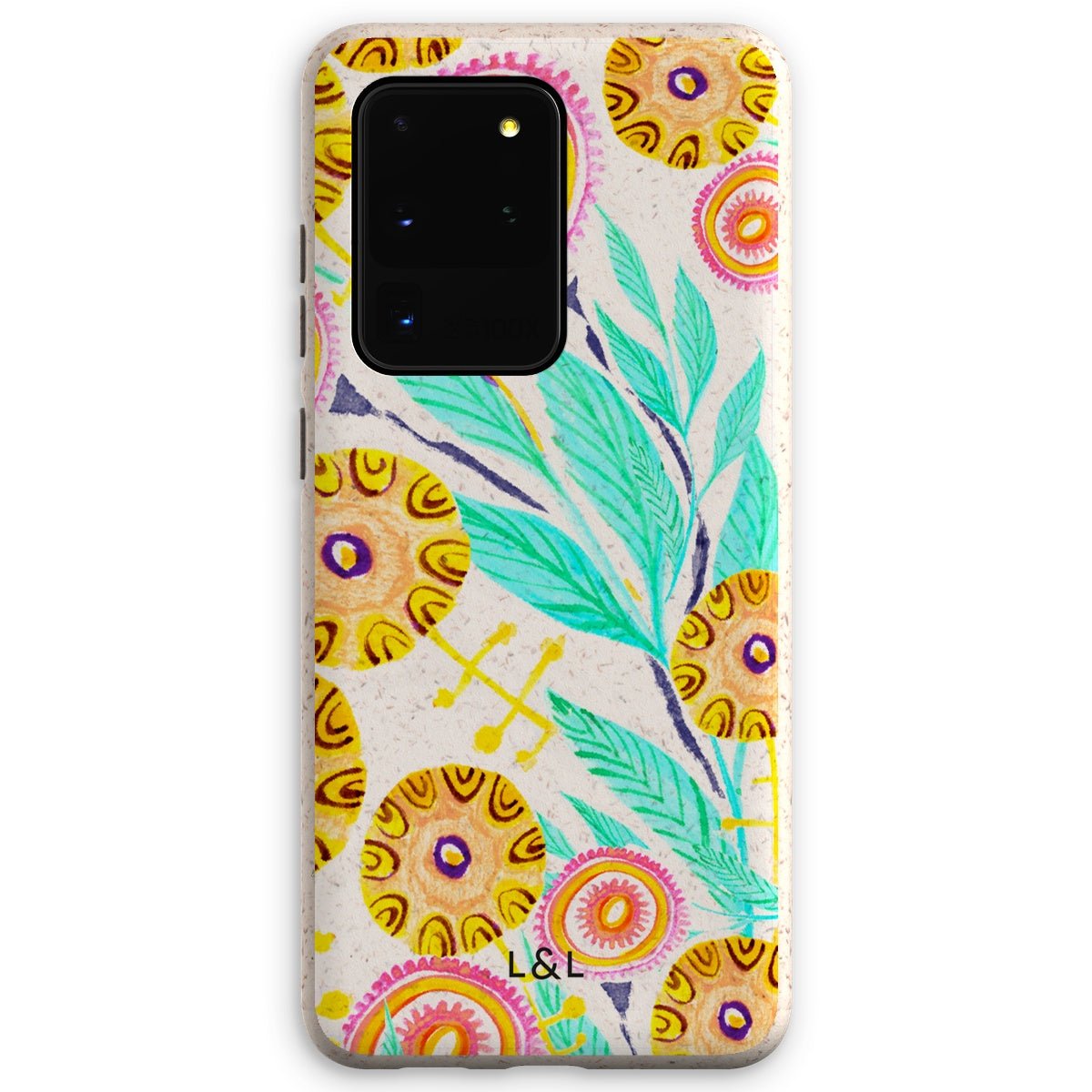 Floral Pattern Eco Phone Case