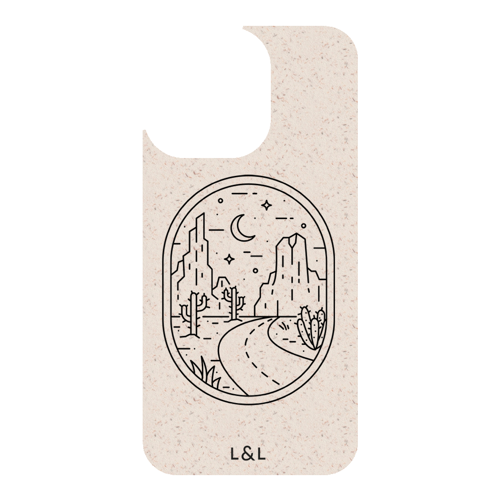 Western adventure Eco Phone Case