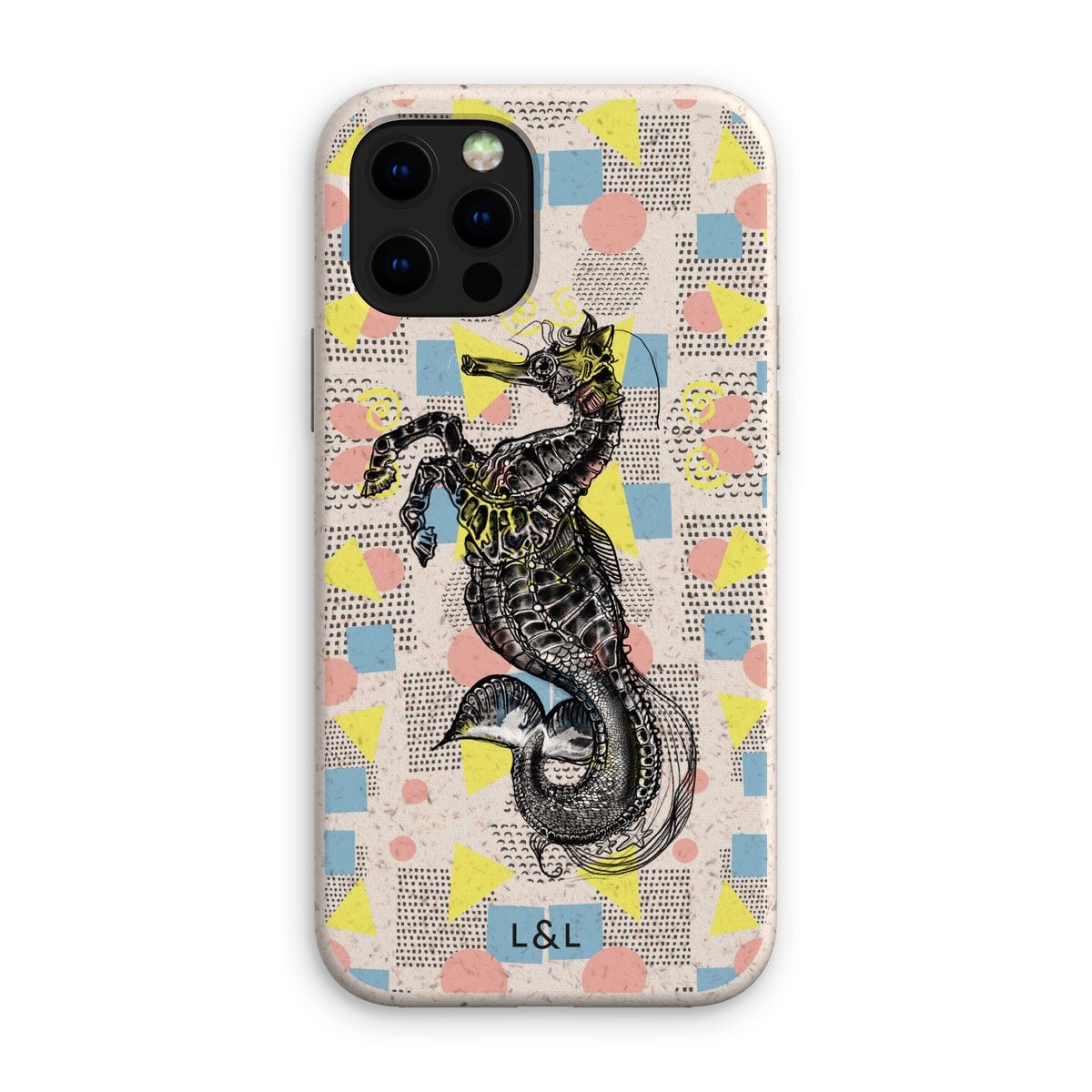 Kelpie with pattern Eco Phone Case