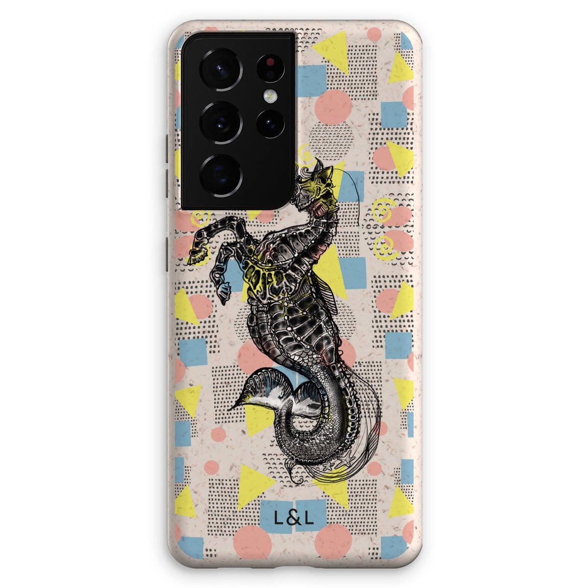 Kelpie with pattern Eco Phone Case