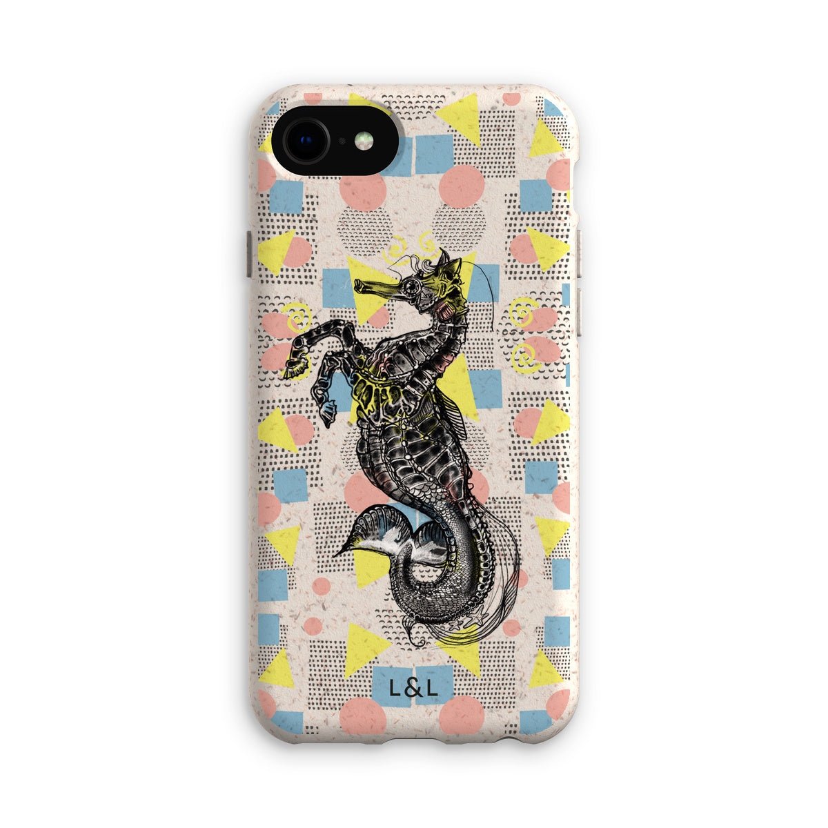Kelpie with pattern Eco Phone Case