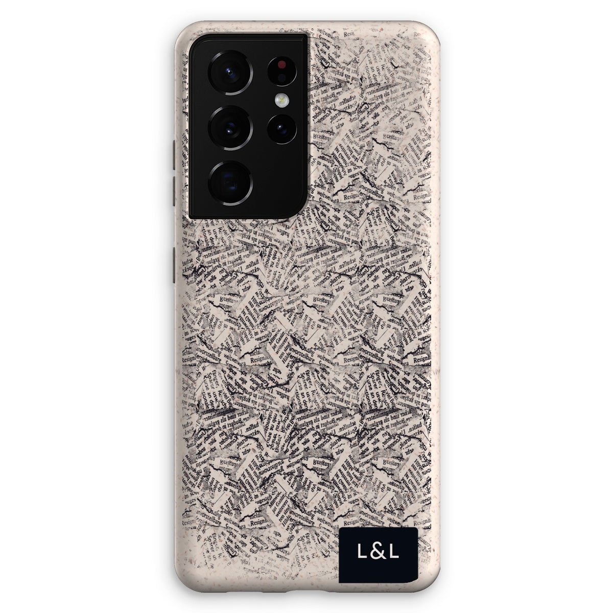 Newsprint Eco Phone Case