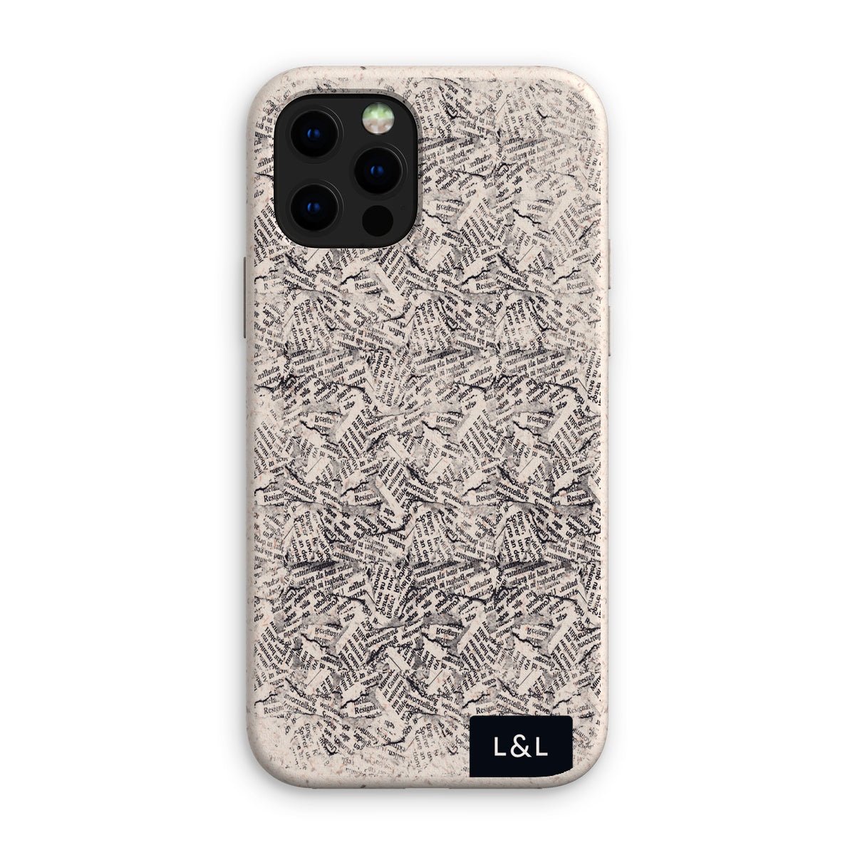Newsprint Eco Phone Case