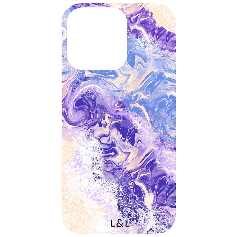 Purple Wave Eco Phone Case - Loam & Lore