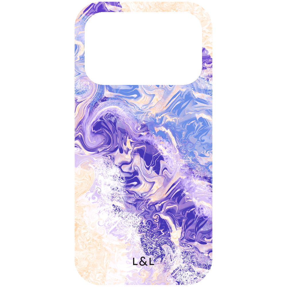 Purple Wave Eco Phone Case - Loam & Lore