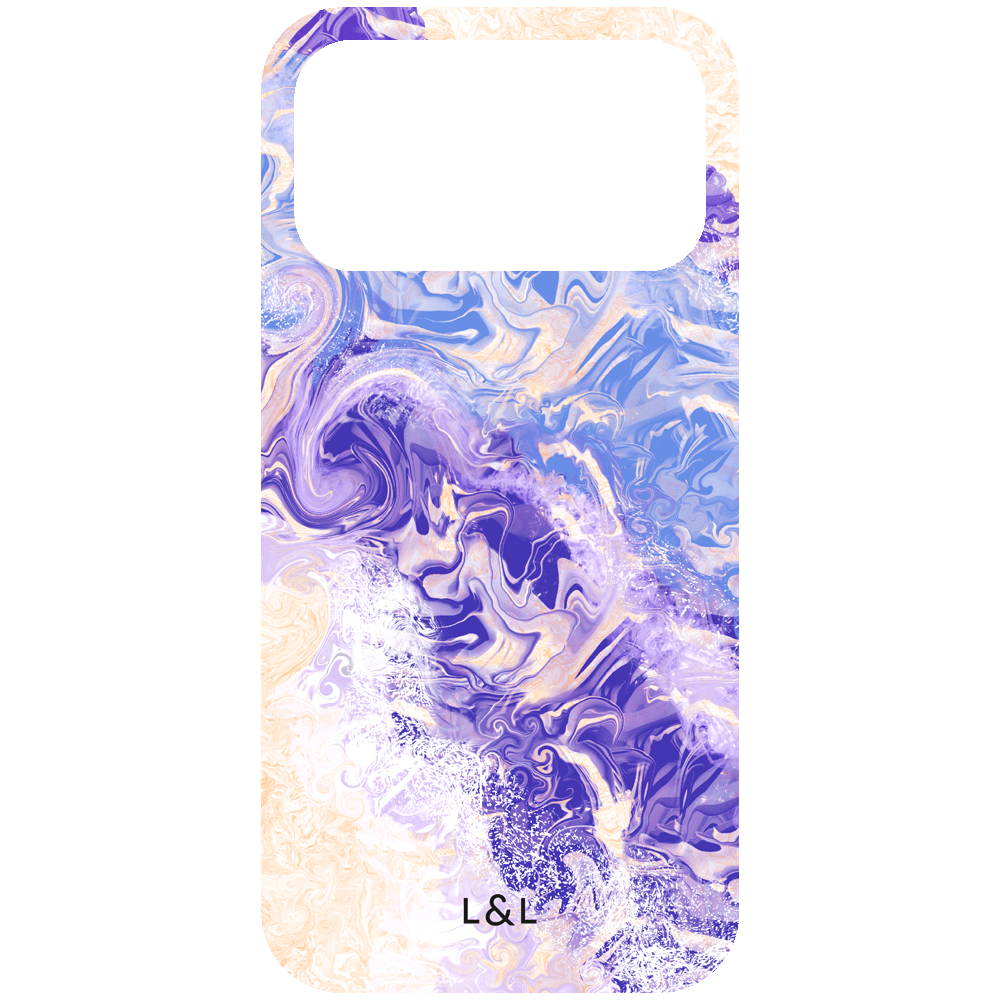 Purple Wave Eco Phone Case - Loam & Lore