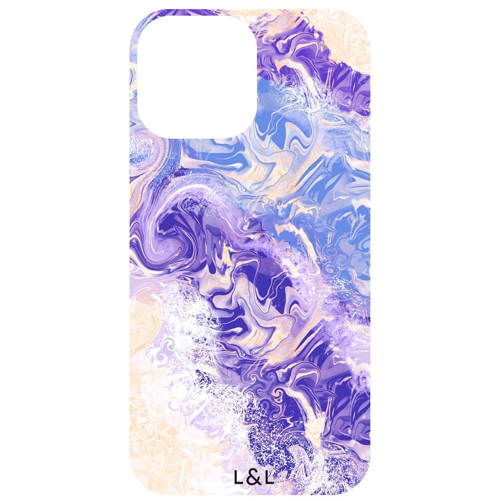 Purple Wave Eco Phone Case - Loam & Lore