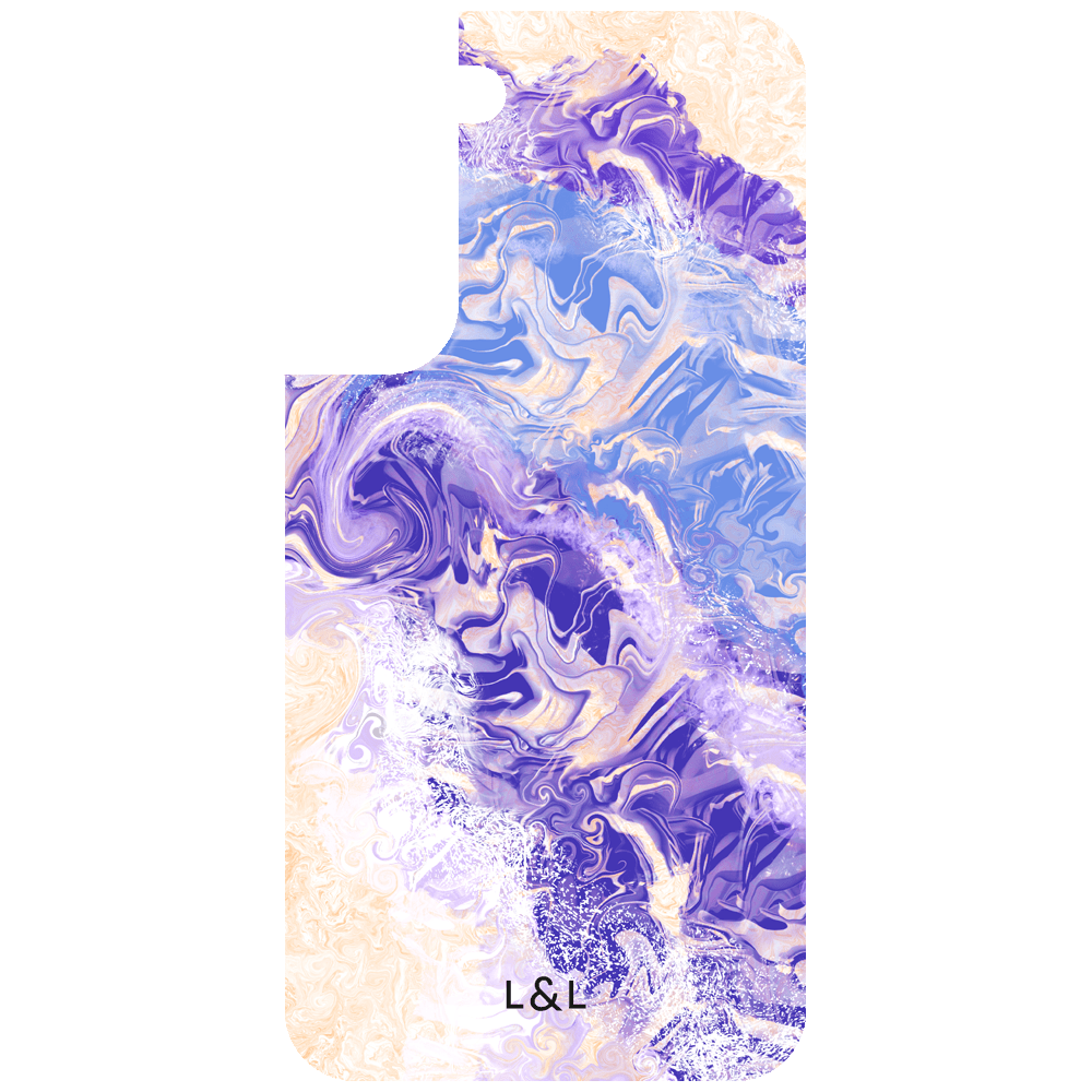 Purple Wave Eco Phone Case - Loam & Lore