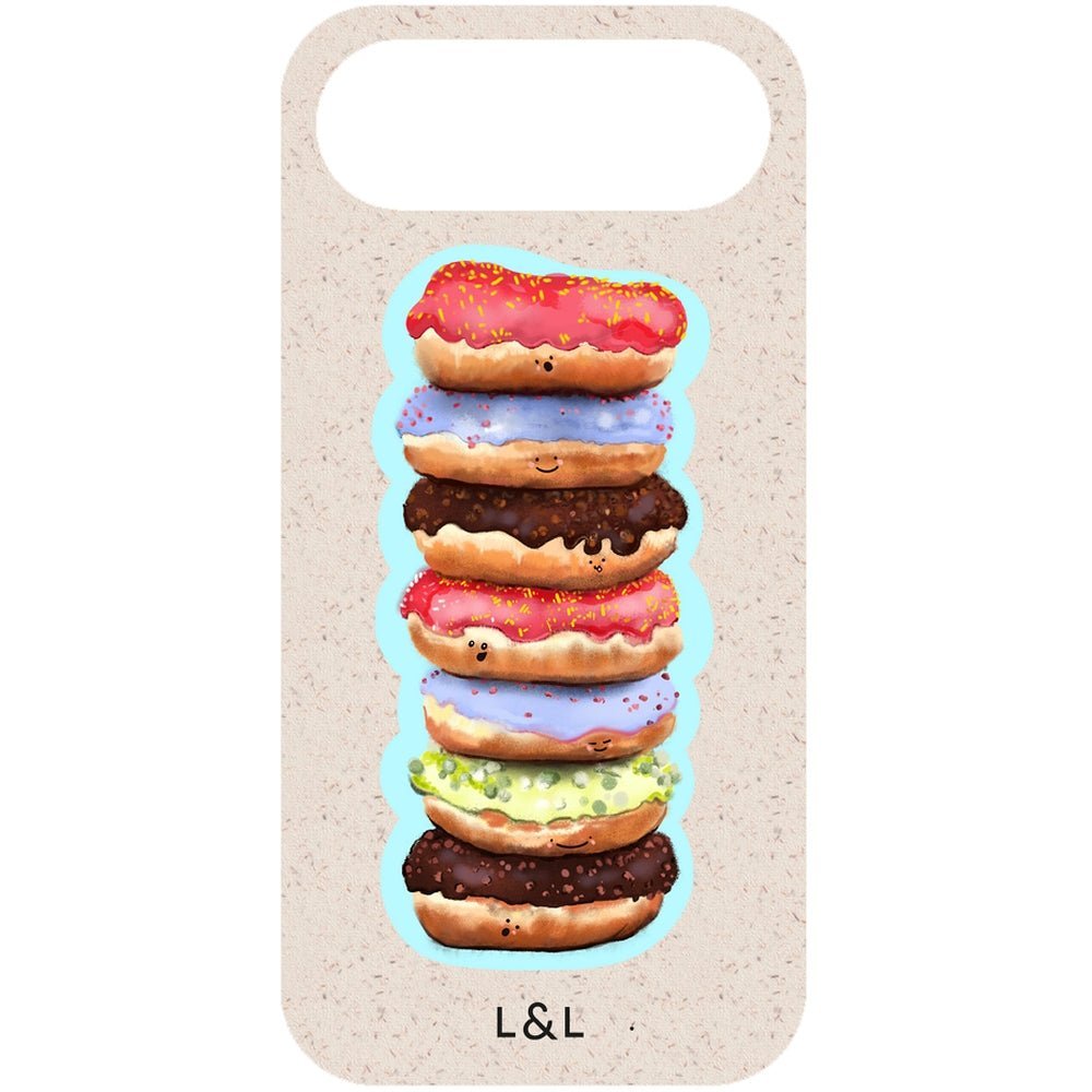 Stack of donuts Eco Phone Case - Loam & Lore