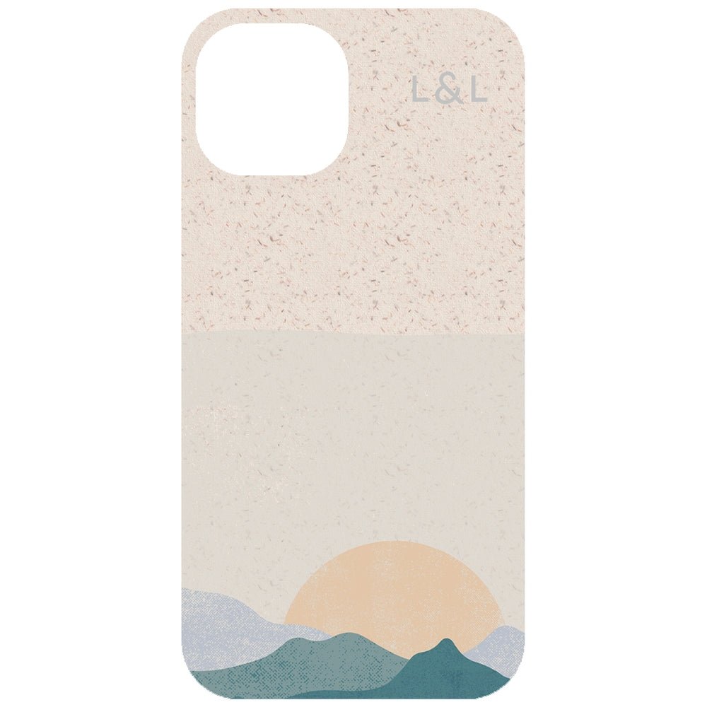 Sunset over the mountain Eco Phone Case – Loam & Lore Sunset over the mountain Eco Phone Case – Loam & Lore