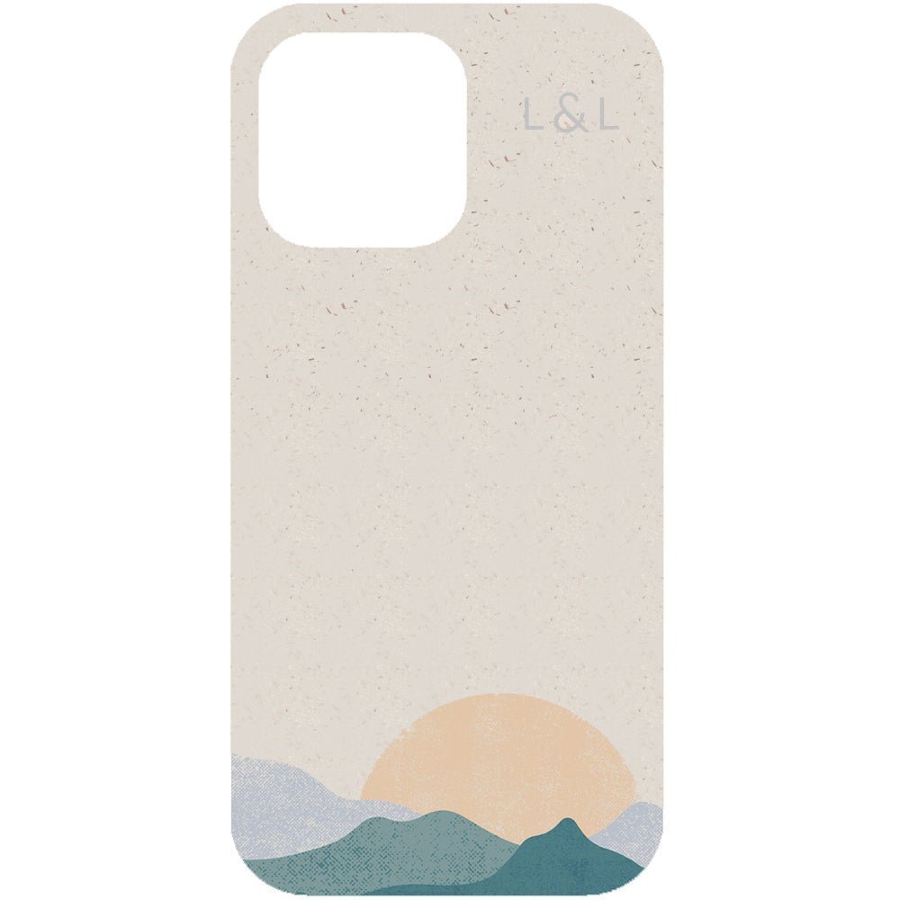 Sunset over the mountain Eco Phone Case - Loam & Lore