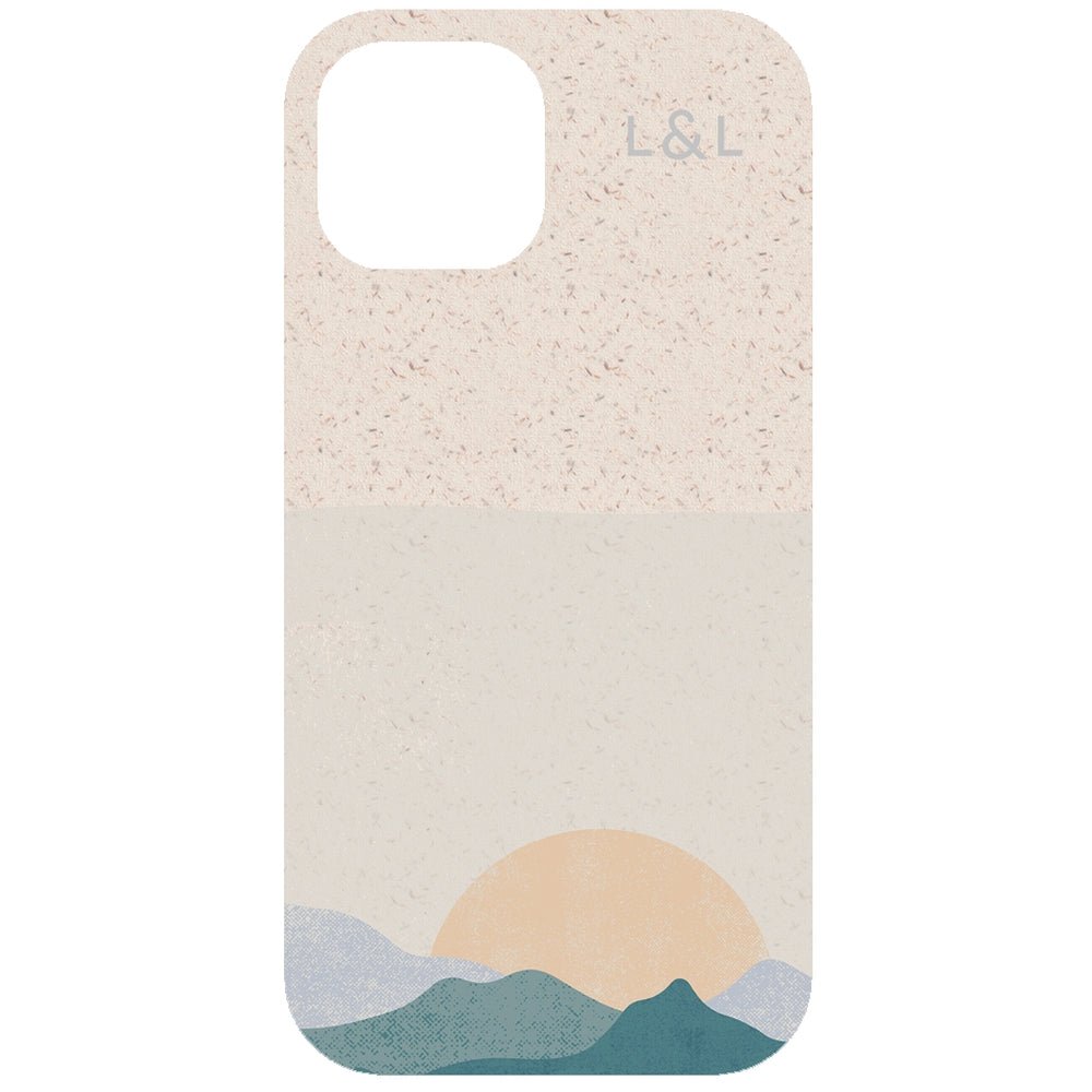 Sunset over the mountain Eco Phone Case – Loam & Lore Sunset over the mountain Eco Phone Case – Loam & Lore