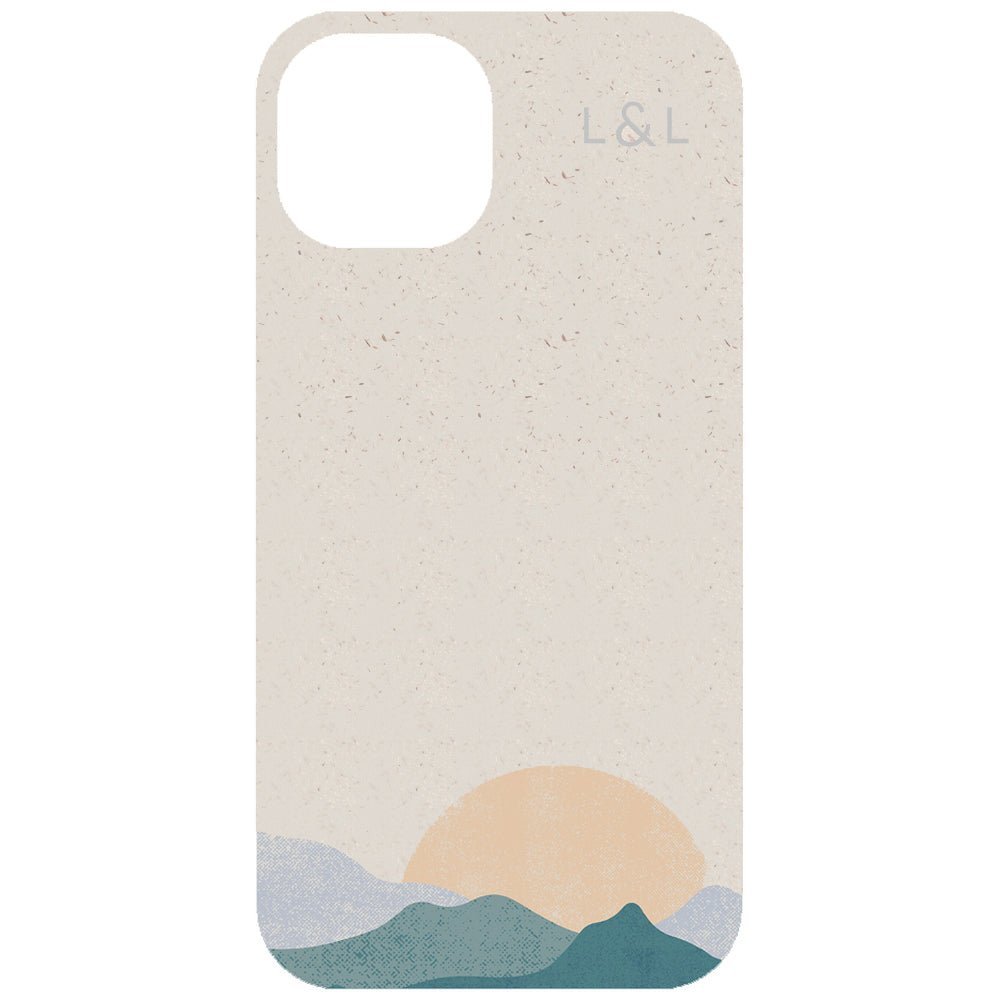 Sunset over the mountain Eco Phone Case - Loam & Lore