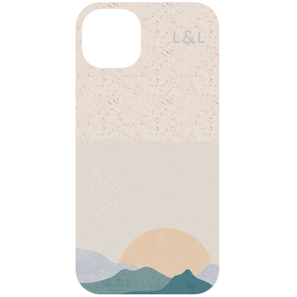 Sunset over the mountain Eco Phone Case - Loam & Lore