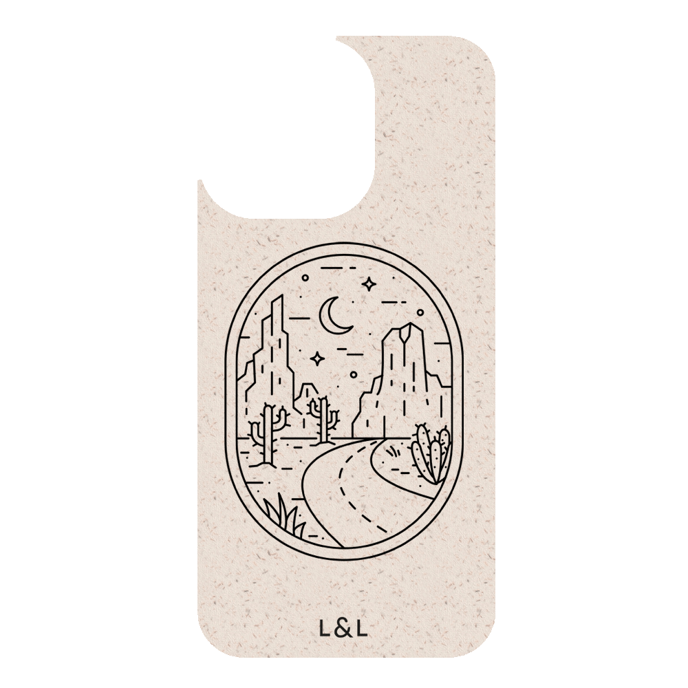 Western adventure Eco Phone Case - Loam & Lore