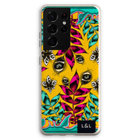 Thumbnail for Abstract Botanical Leopard Print Eco Phone Case