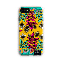 Thumbnail for Abstract Botanical Leopard Print Eco Phone Case