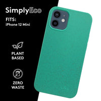 Thumbnail for Biodegradable iPhone 12 Mini Case - Mint - Loam & Lore