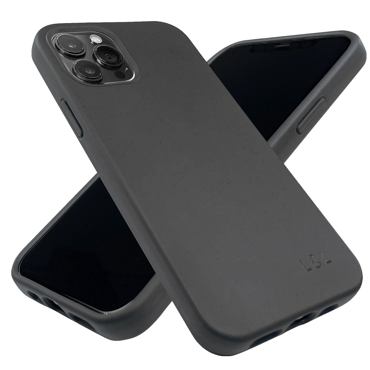 Biodegradable iPhone 14 Plus Case - Black - Loam & Lore