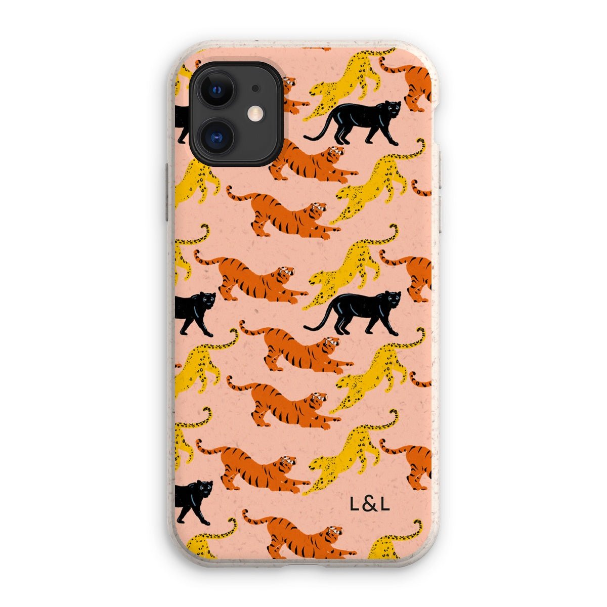Cat Pattern Eco Phone Case - Loam & Lore