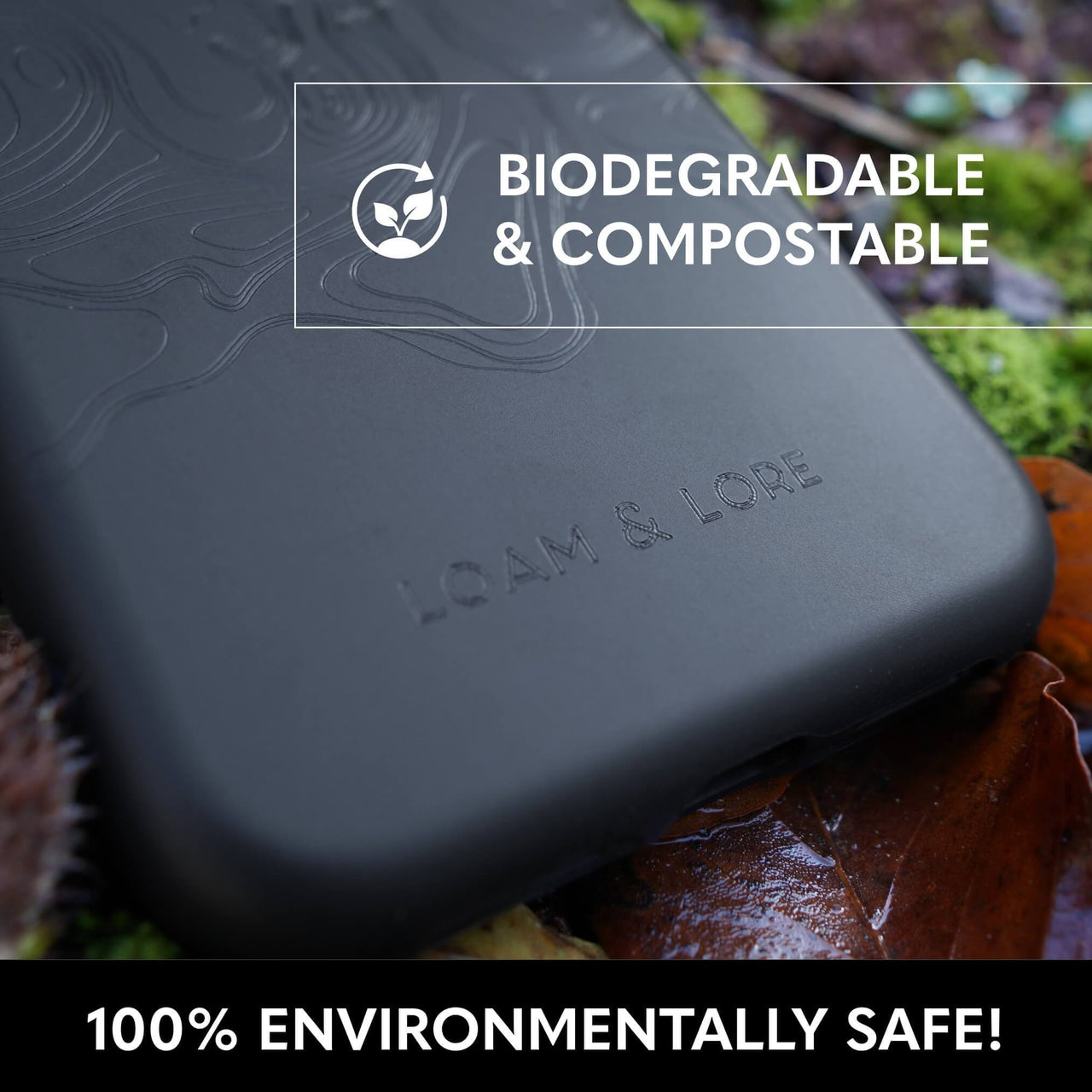 Eco Friendly iPhone XS Max Case Compostable & Biodegradable - Loam & Lore