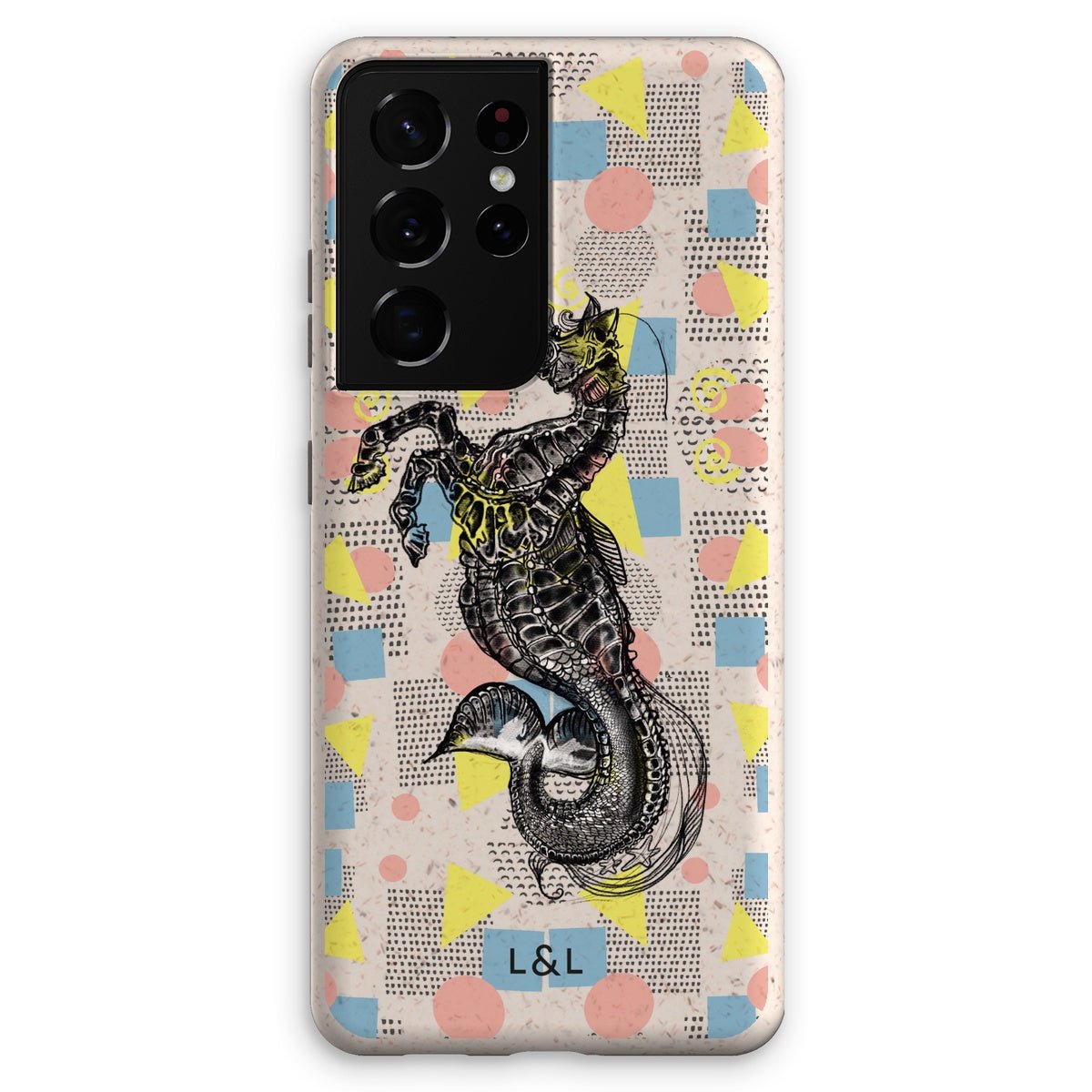 Kelpie with pattern Eco Phone Case - Loam & Lore