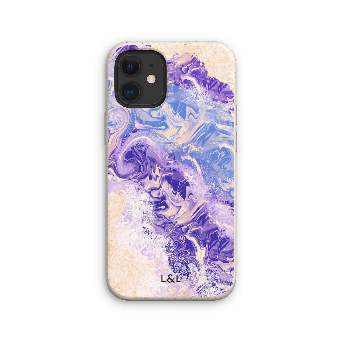 Purple Wave Eco Phone Case - Loam & Lore