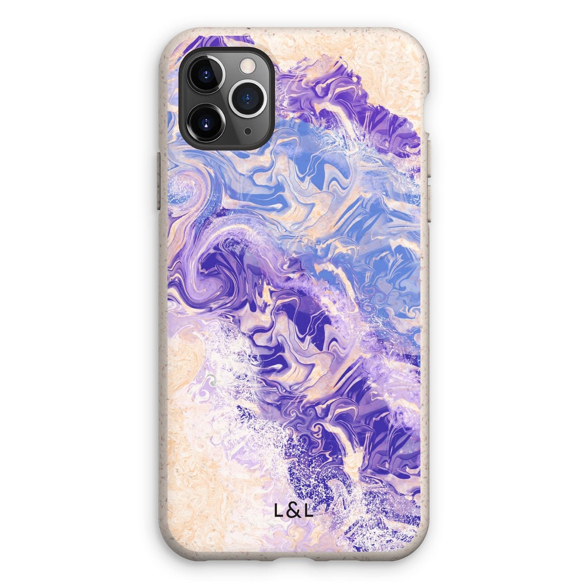 Purple Wave Eco Phone Case - Loam & Lore