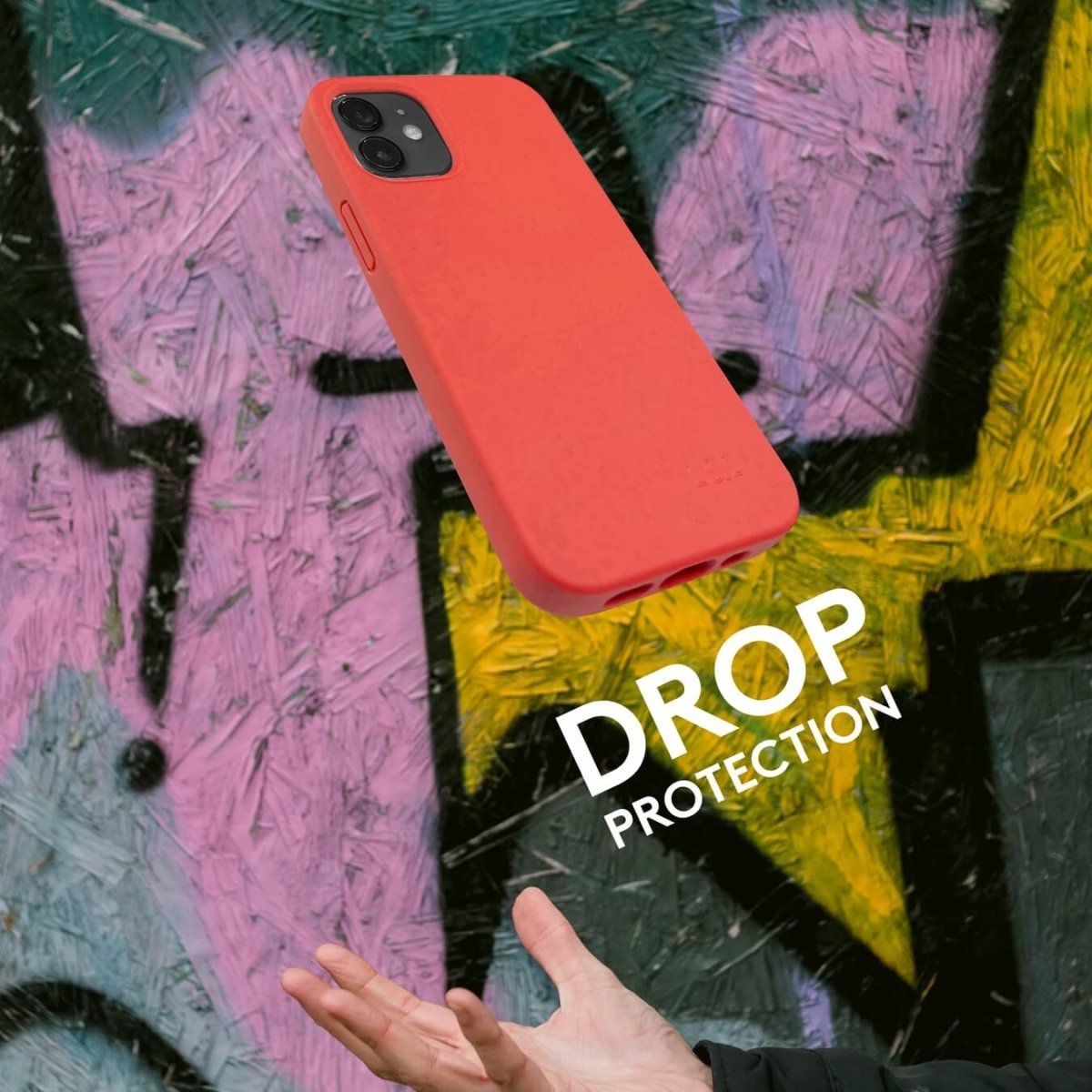 Sale - Biodegradable iPhone 12 Mini Case - Crimson Coral - Loam & Lore