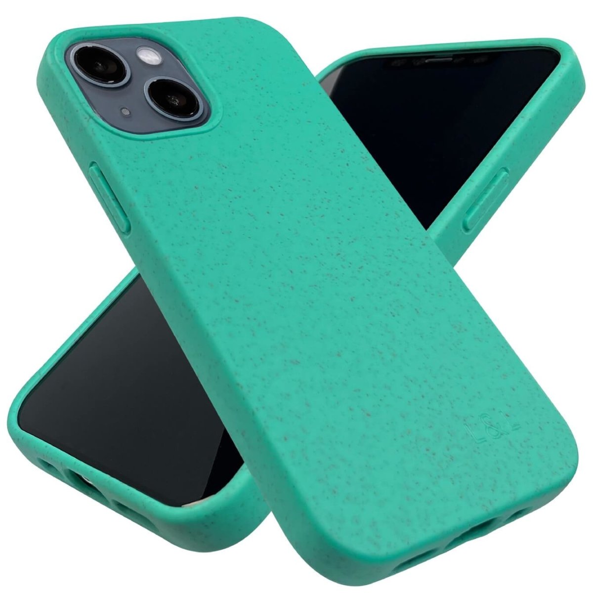Sale - Biodegradable iPhone 13 Mini Case - Mint - Loam & Lore